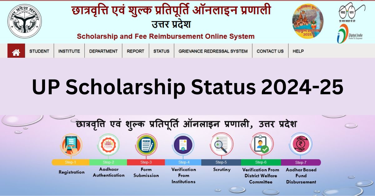 Up Scholarship Status 2024 25 Sarkari Naukari K Form